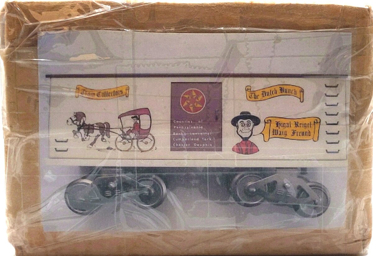 McCoy Standard Gauge "The Dutch Bunch" Boxcar EX/Box