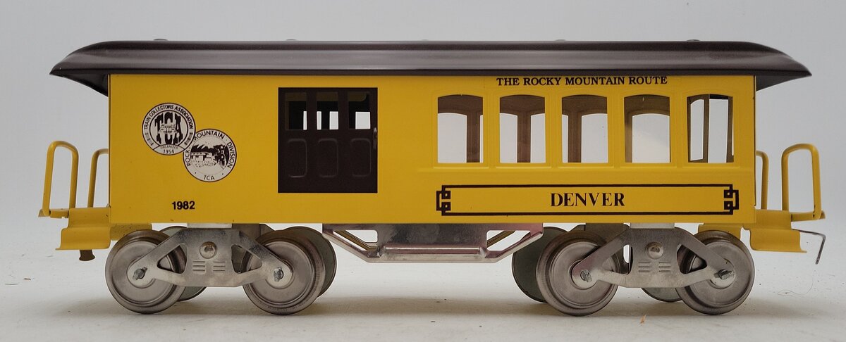 McCoy 1982 Standard Gauge TCA Denver Combine Car EX