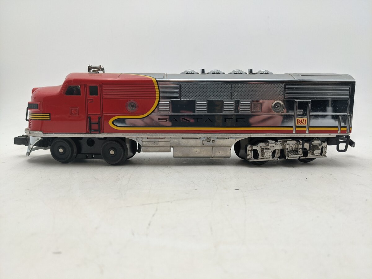 MTH 30-2482-3 Santa Fe F-3 A Unit Non-Powered Diesel Engine #18C EX