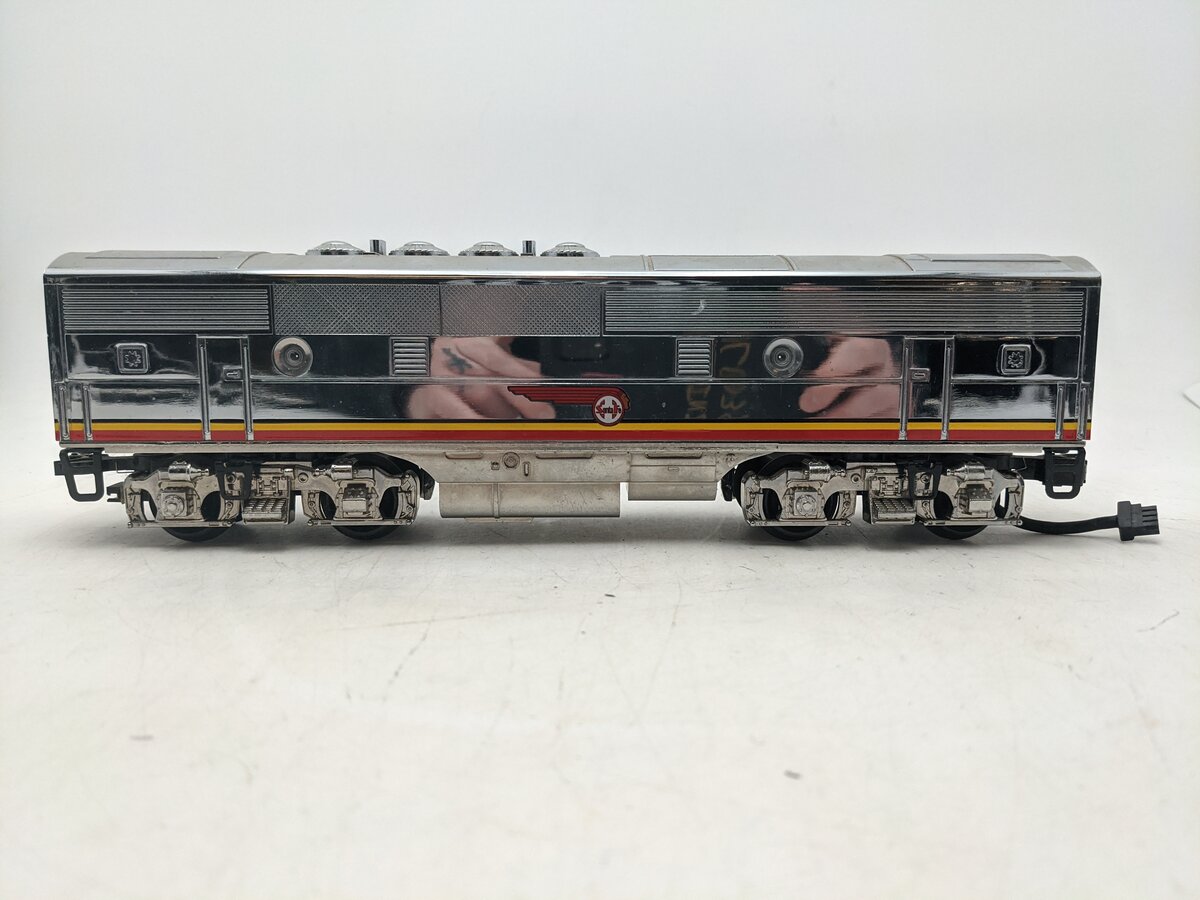 MTH 30-2482-4 O Gauge Santa Fe F-3 Non-Powered B-Unit Diesel Engine EX