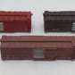 Train Miniature 8713 HO Stock Car Kit - 3 Car Set EX/Box