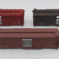 Train Miniature 8713 HO Stock Car Kit - 3 Car Set EX/Box