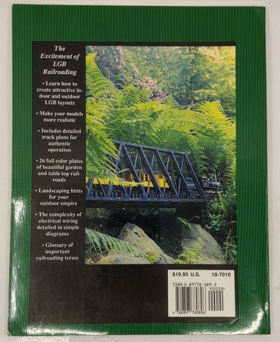 Model Railroading With L.G.B. Hardcover Book By Robert Schleicher VG