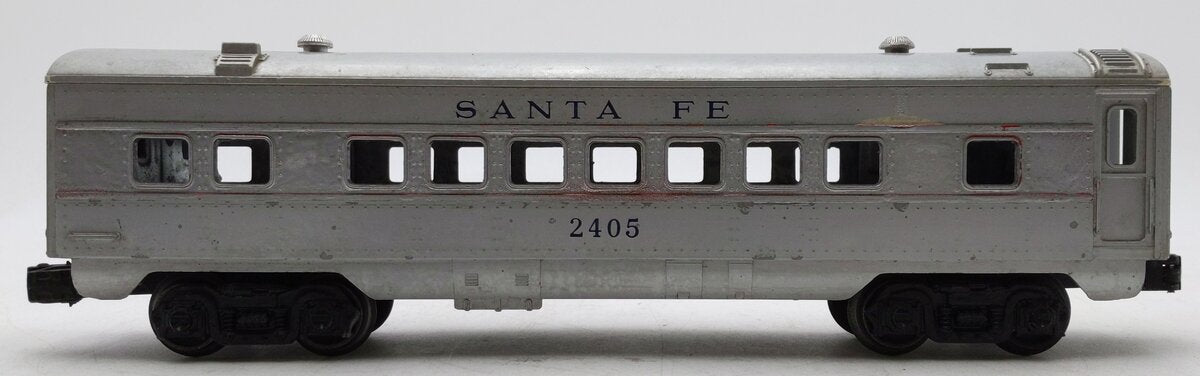 Lionel 2405 Vintage O Santa Fe Passenger Car