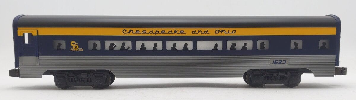 Lionel 6-19146 O Gauge Chesapeake & Ohio Aluminum Passenger Car #1623 LN