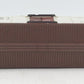 Lionel 3662 Vintage O Brn & Wht Large Operating Milk Car Bar-End Trks w/Platform VG/Box