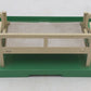 Lionel 3662 Vintage O Brn & Wht Large Operating Milk Car Bar-End Trks w/Platform VG/Box