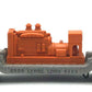 Lionel 6520 Vintage O Lionel Lines Orange Generator Operating Searchlight Car VG