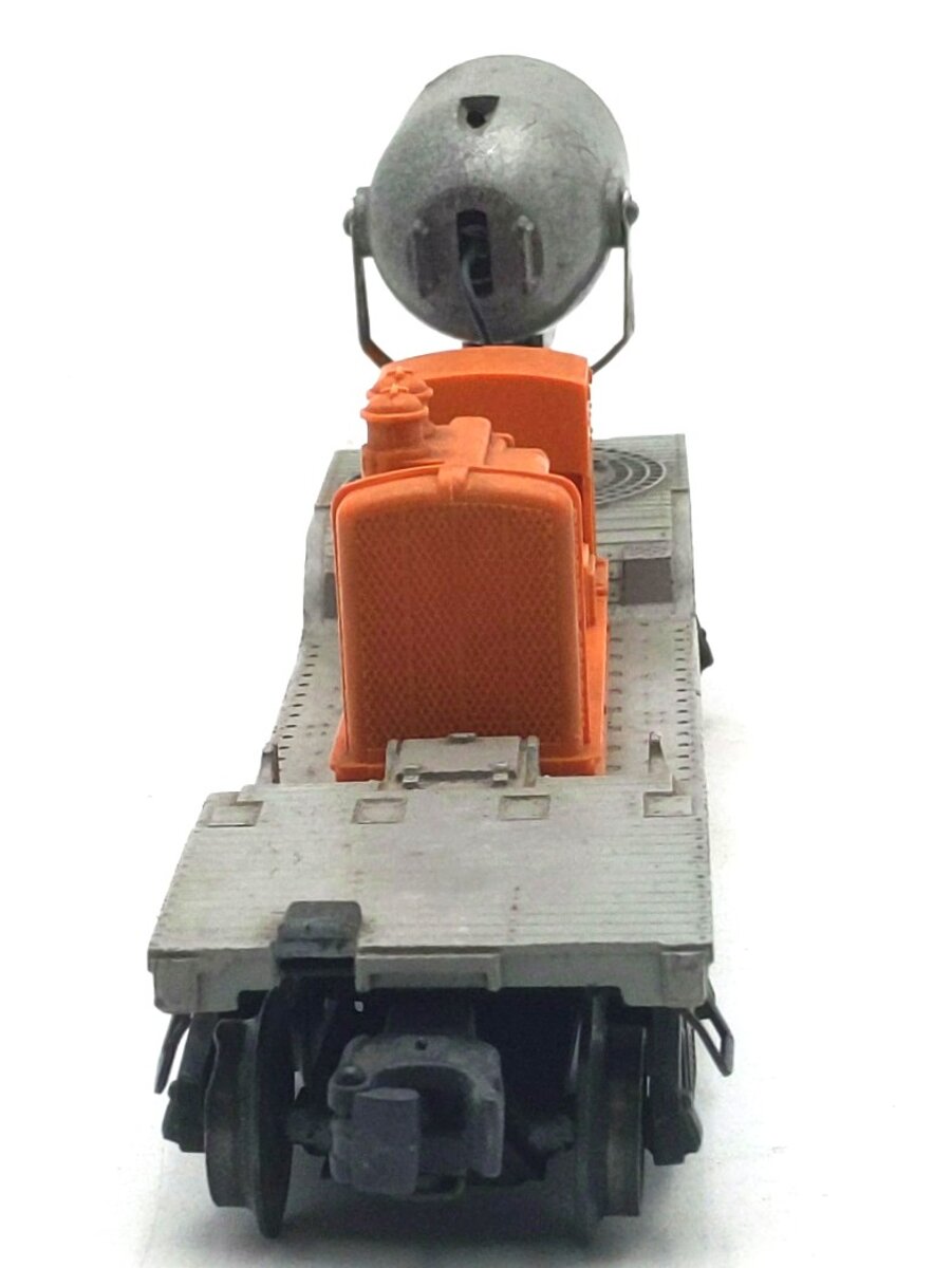 Lionel 6520 Vintage O Lionel Lines Orange Generator Operating Searchlight Car VG