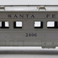 Lionel O Gauge Vintage Santa Fe Observation Car #2406 VG