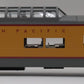 K-Line K4690-38003 O Gauge Union Pacific 18" Aluminum Vista Dome Diner Car #8003 EX/Box