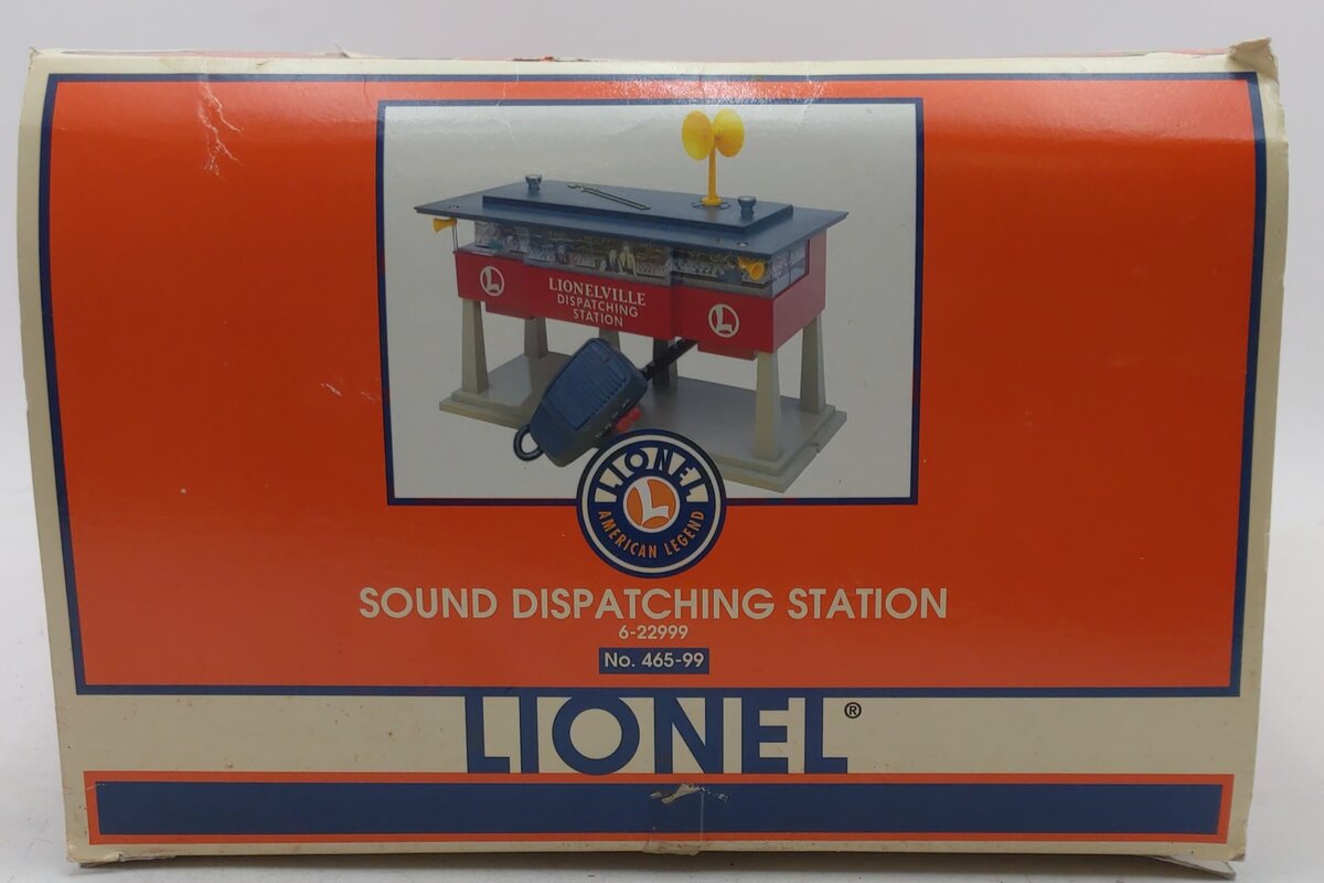 Lionel 6-22999 O Lionelville Sound Dispatching Station VG/Box