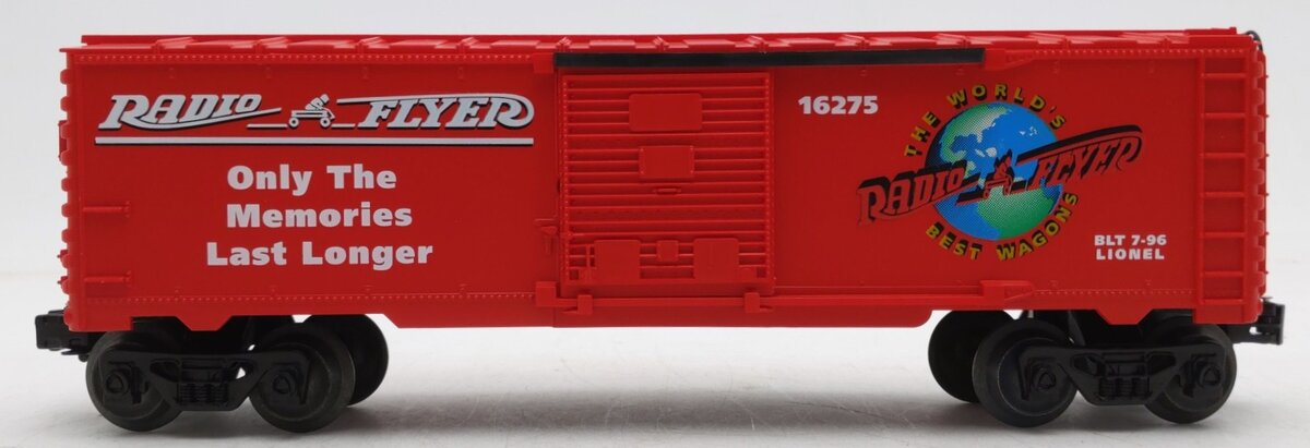 Lionel 6-16275 O Gauge Radio Flyer Boxcar #16275 NIB