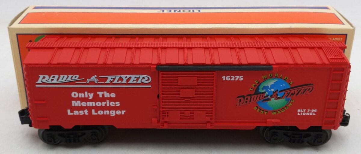 Lionel 6-16275 O Gauge Radio Flyer Boxcar #16275 NIB