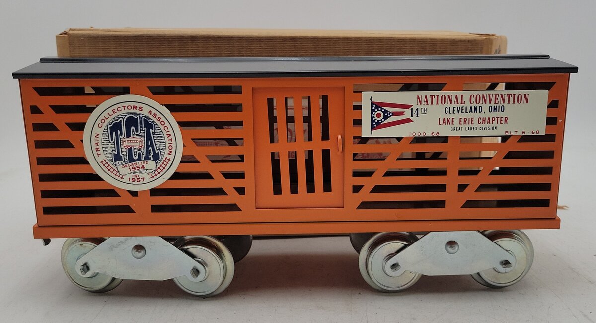 McCoy 1000-68 Standard gauge Cleveland Great Lakes Division Stock Car EX/Box