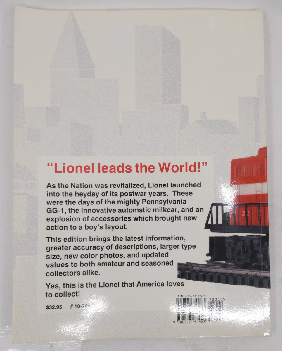 Greenberg's Guide to Lionel Trains, 1945-1969 Vol.1 Hardcover Book EX
