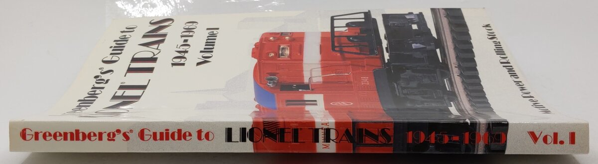 Greenberg's Guide to Lionel Trains, 1945-1969 Vol.1 Hardcover Book EX