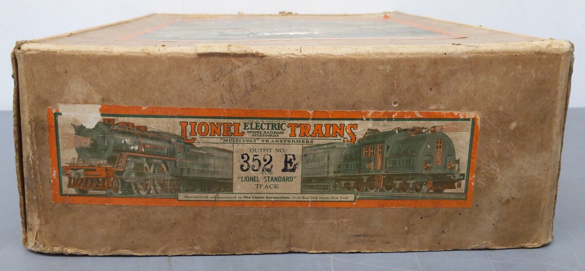 Lionel 347E Vintage Standard Gauge Electric Passenger Set: 8E, 337, & 338 VG