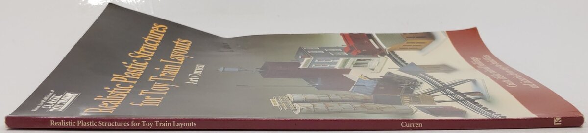 Realistic Plastic Structures For Toy Train Layouts Paperback Book By Art Curren VG