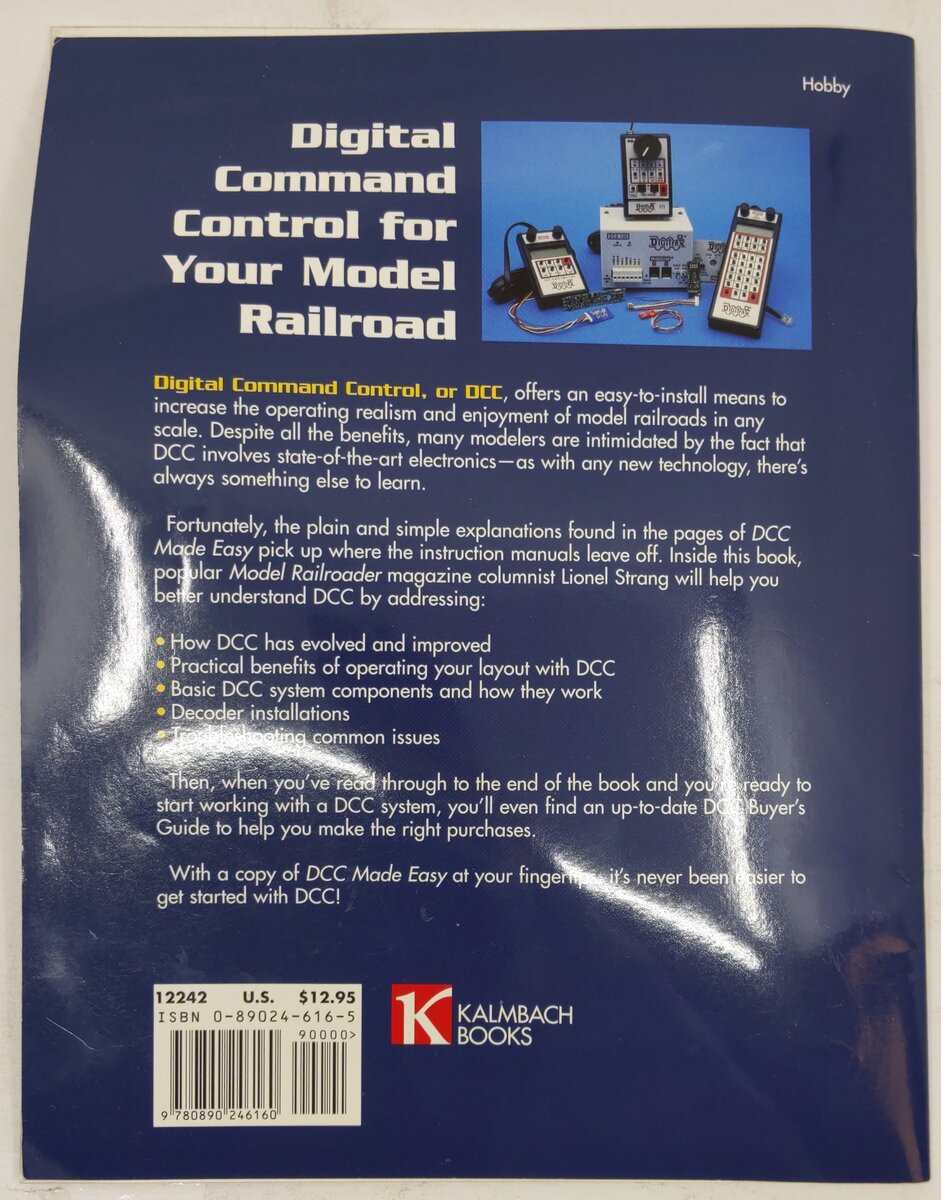 DCC Made Easy Paperback Book By Lionel Strang VG