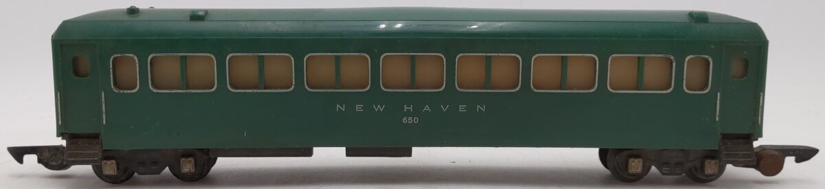 American Flyer 650 Vintage S New Haven Green Pullman Passenger Car VG/Box
