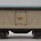 Lionel 514 Vintage Standard Gauge Tinplate Ivory/Peacock Refrigerator Car