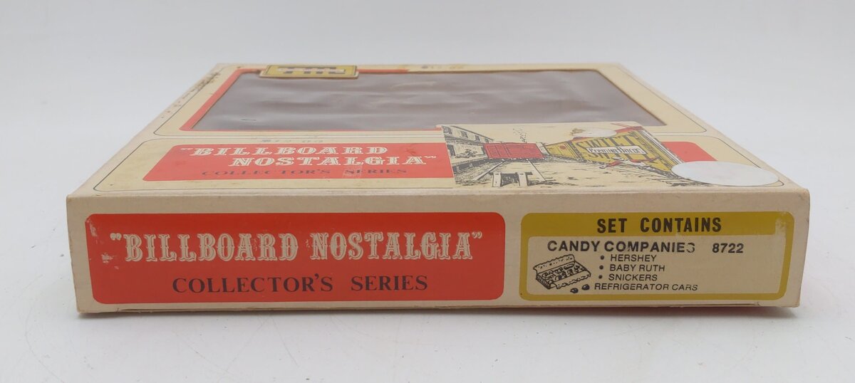 Train Miniature 8722 HO Candy Companies Reefer Car Kits (3 Pack) EX/Box