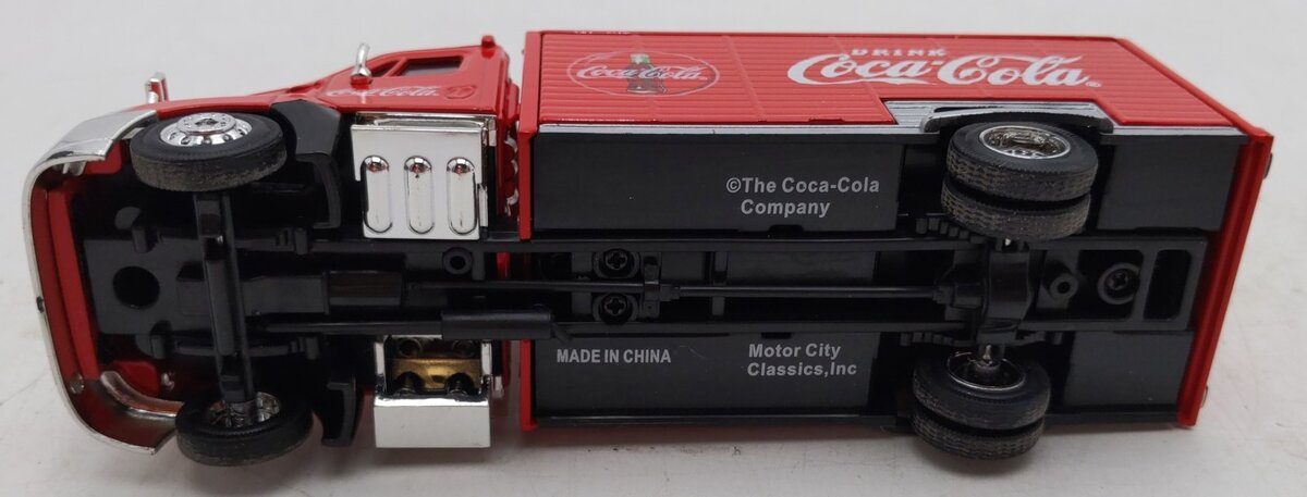 Atlas 25000020 1:50 Coca-Cola Beverage Delivery Truck with 2 Sliding Doors EX/Box