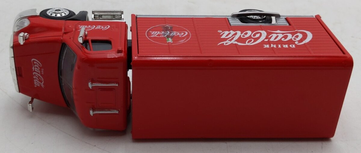 Atlas 25000020 1:50 Coca-Cola Beverage Delivery Truck with 2 Sliding Doors EX/Box