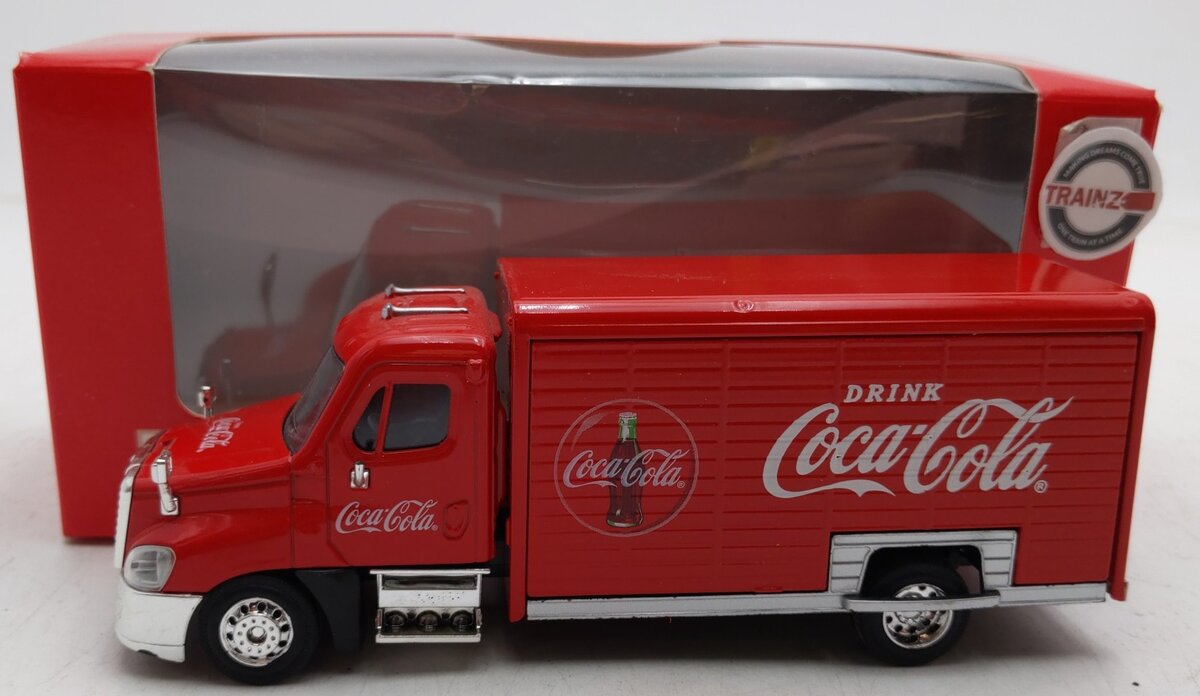 Atlas 25000020 1:50 Coca-Cola Beverage Delivery Truck with 2 Sliding Doors EX/Box