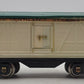 Lionel 514 Vintage Standard Gauge Tinplate Ivory/Peacock Refrigerator Car