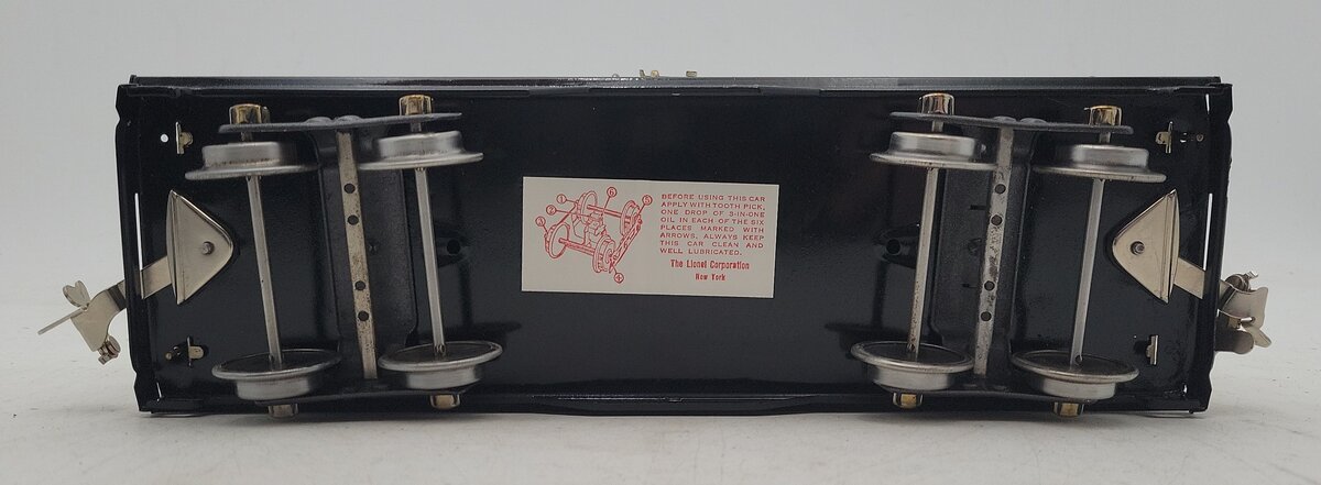 Lionel 514 Vintage Standard Gauge Tinplate Ivory/Peacock Refrigerator Car