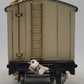 Lionel 514 Vintage Standard Gauge Tinplate Ivory/Peacock Refrigerator Car