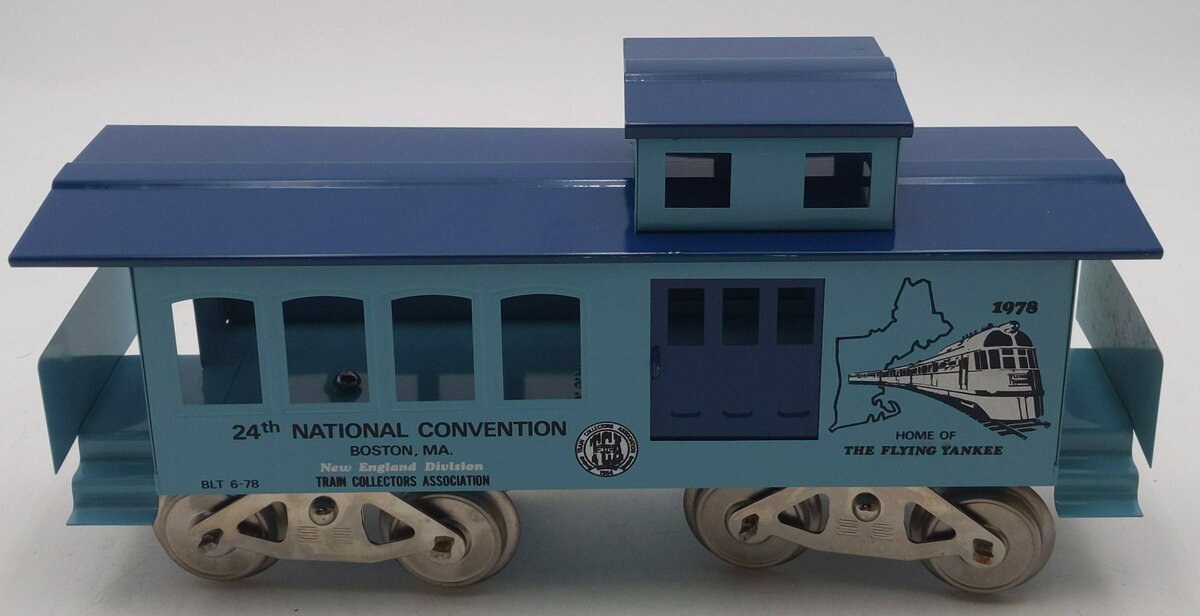 McCoy 1978 Standard Gauge 24th National TCA Convention Boston Caboose VG/Box
