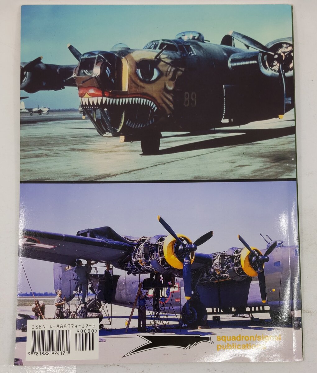 B-24 Liberator in Detail Paperback Book By Bert Kinzey VG