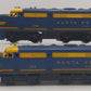 Lionel 204 Vintage O Santa Fe AA Diesel Locomotive Set VG