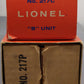 Lionel 217 Vintage O Boston & Maine Alco A&B Diesel Locomotive Set/Box
