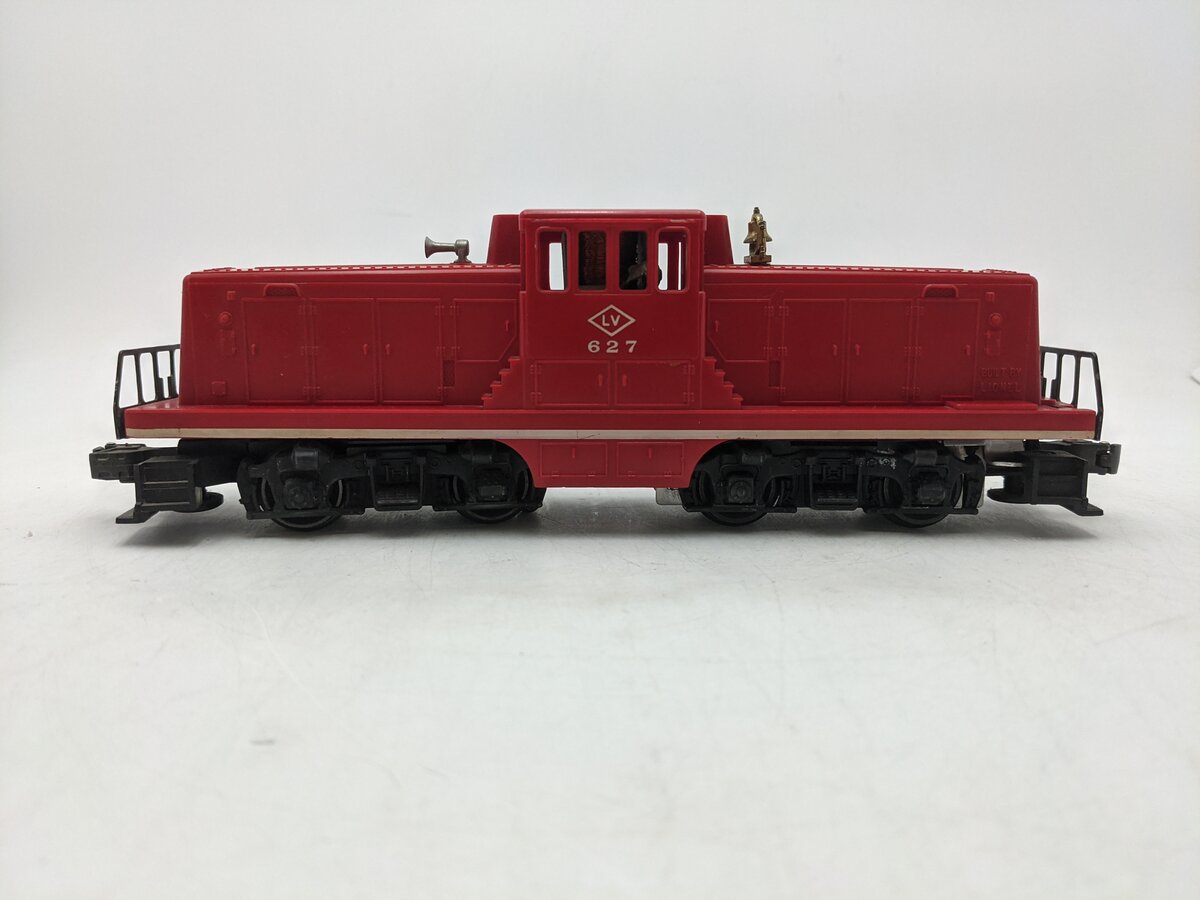 Lionel 627 Vintage O Gauge Lehigh Valley 44 Ton Diesel Locomotive VG