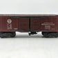 Lionel x2458 Vintage O Pennsylvania Short Boxcar w/Extra Rivet EX