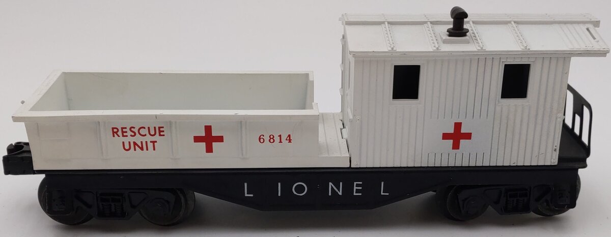 Lionel 6814 Vintage O First Aid Medical Caboose VG