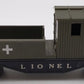 Lionel 6824 Vintage O Olive Drab U.S.M.C. Rescue Caboose w/Custom Black Base VG