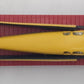 Lionel 6800 Vintage O Flatcar with Yellow over Black Airplane EX