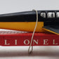 Lionel 6800 Vintage O Flatcar with Black over Yellow Airplane VG