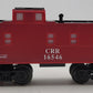 Lionel 6-16546 O Gauge Clinchfield Square-Window Illuminated Caboose LN/Box