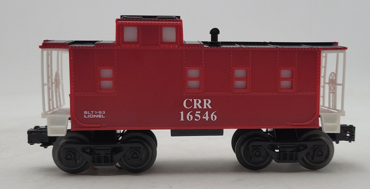 Lionel 6-16546 O Gauge Clinchfield Square-Window Illuminated Caboose LN/Box