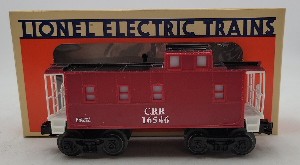 Lionel 6-16546 O Gauge Clinchfield Square-Window Illuminated Caboose LN/Box
