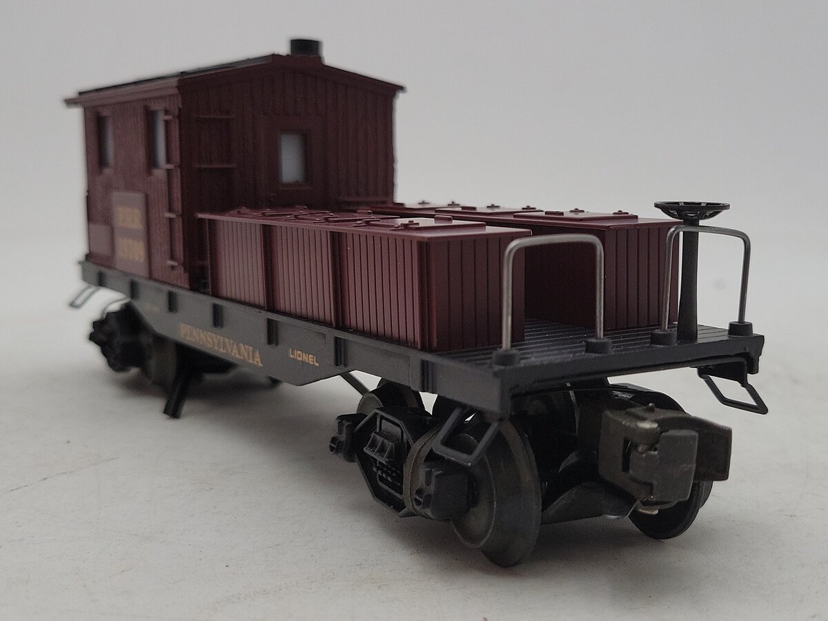 Lionel 6-19709 O Gauge Pennsylvania Illuminated Work Caboose with Smoke #19709 LN/Box