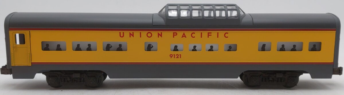 Lionel 6-19121 O Gauge Union Pacific Aluminum Vista Dome Passenger Car EX/Box