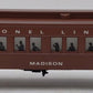 Lionel 6-19016 O Gauge Lionel Lines Madison Passenger Car #9016 EX/Box