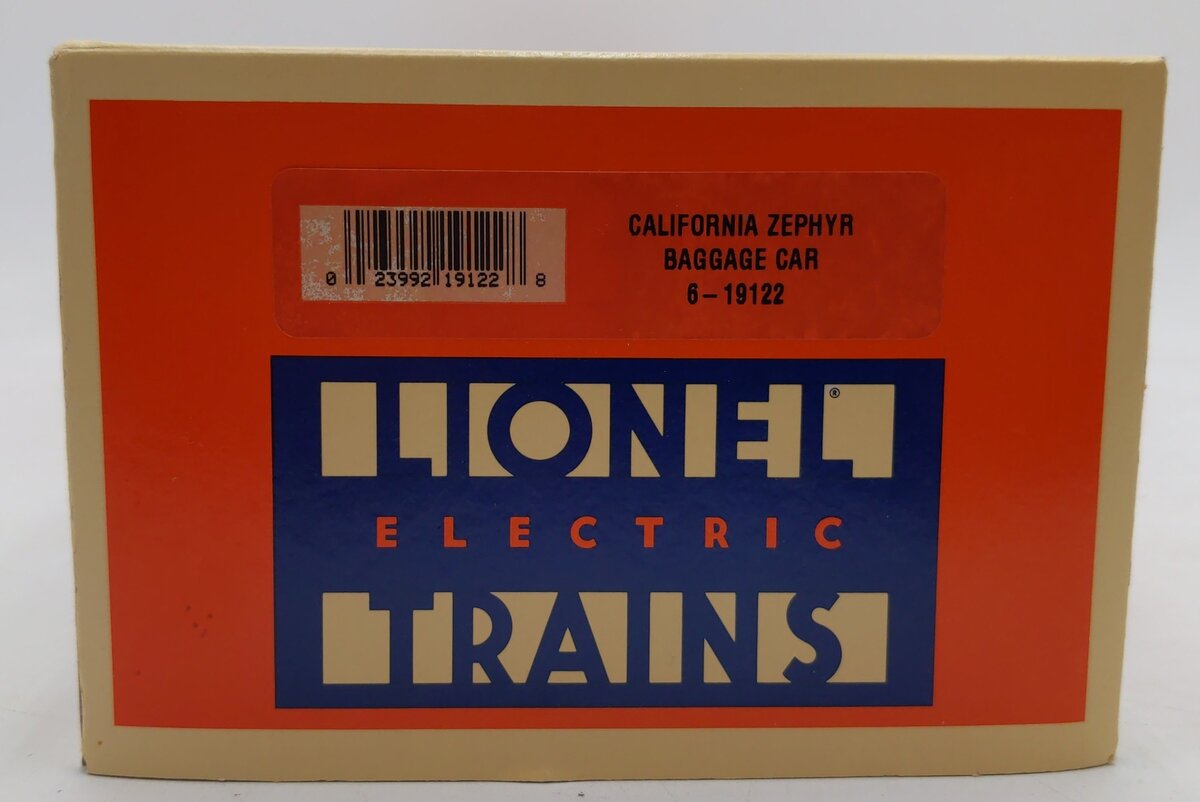 Lionel 6-19122 O Gauge California Zephyr 